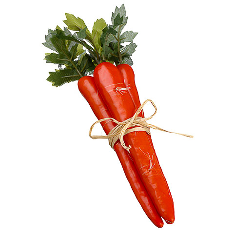 9.5 Inch Artificial Carrot Bundle