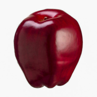 90 Inch Artificial Apple Red