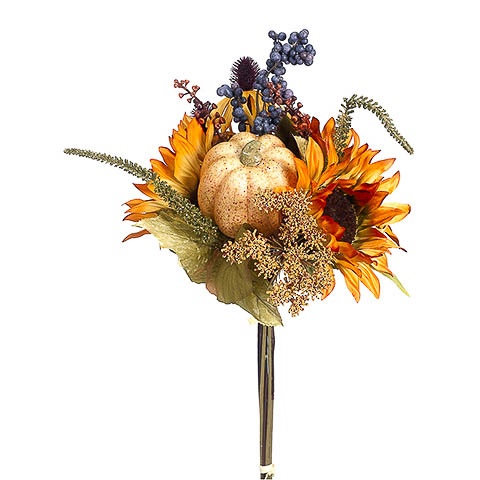 18 Inch Pumpkin/Sunflower/Berry Bouquet