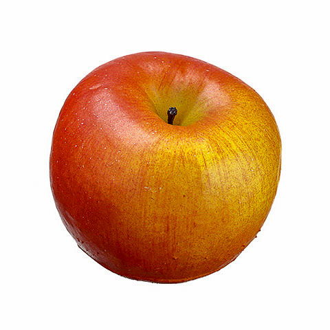 3.5 Inch Artificial Apple Red