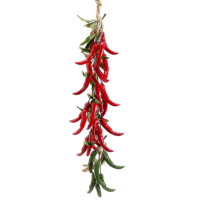 26 Inch Artificial Chili Pepper String Red Green