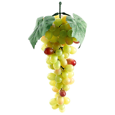 10 Inch Lady Finger Artificial Grape x90 Green Rose