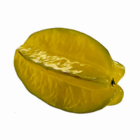 4.5 Inch Faux Star Fruit Yellow