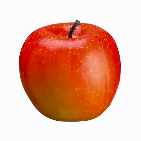2.9 Inch Weighted Faux Apple Light Red