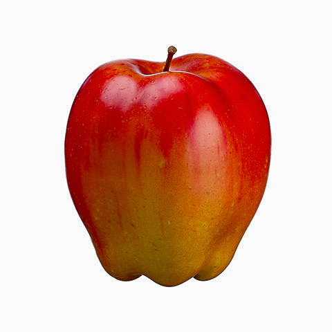 3 Inch Weighted Delicious Fake Apple Light Red