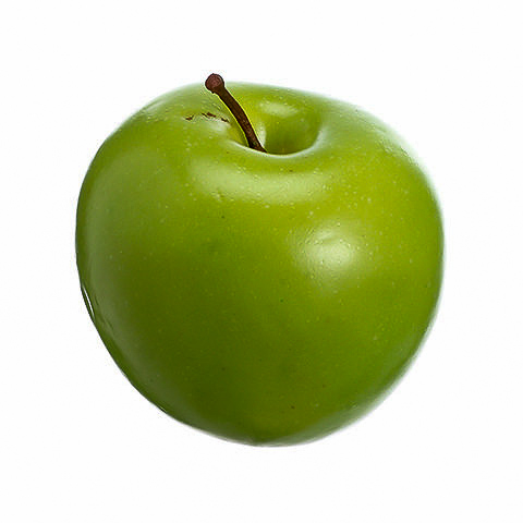 3 Inch Weighted Artificial Apple Green