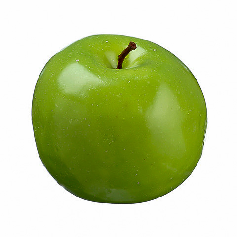 3 Inch Weighted Artificial Apple Green