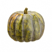 12 Inch Weighted Faux Pumpkin Green