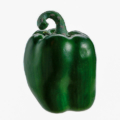 3.5 Inch Weighted Artificial Bell Pepper Green