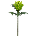 26.5 Inch Faux Artichoke Spray Lime