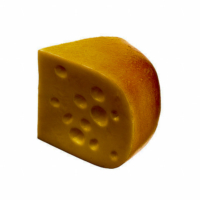 3.5 Inch Fake Cheese Wedge