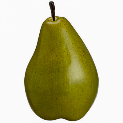 7.5 Inch Faux Pear Green