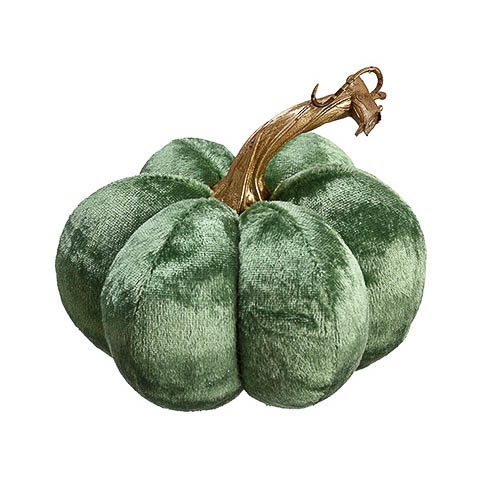 4 Inch Artificial Pumpkin Green