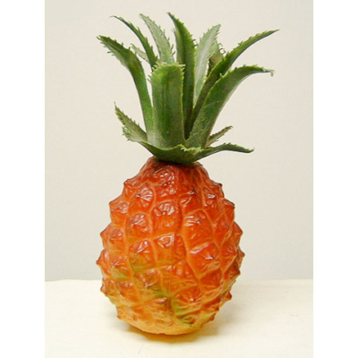 5.5 Inch Soft Plastic Faux Pineapple Natural