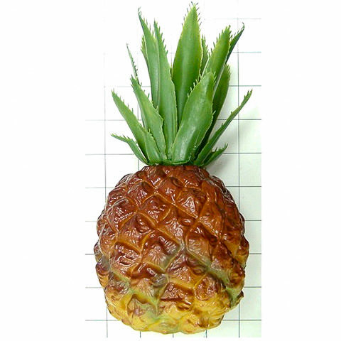 8 Inch Soft Plastic Artificial Pineapple Natural